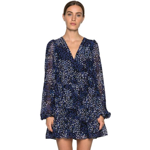 Ted Baker London Dresses & Skirts - Ted Baker London Womens Trissa Tiered Swing Mini Dress US 6 / Ted 2 Dark Blue